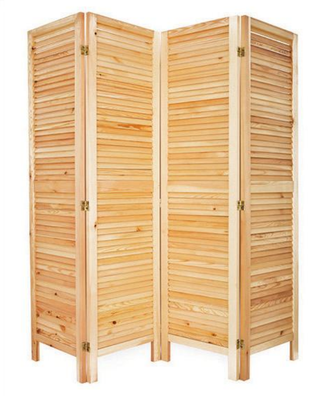 Wood Room Divider